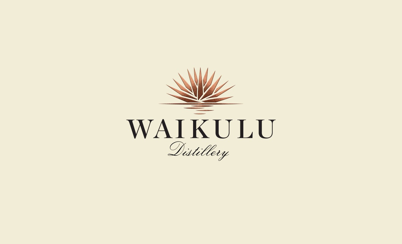 Waikulu Distillery Logo Design