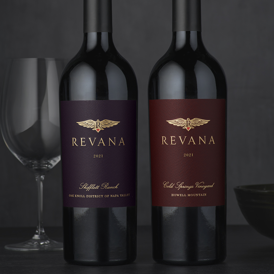 Revana Wine Single Vineyard Packaging Design