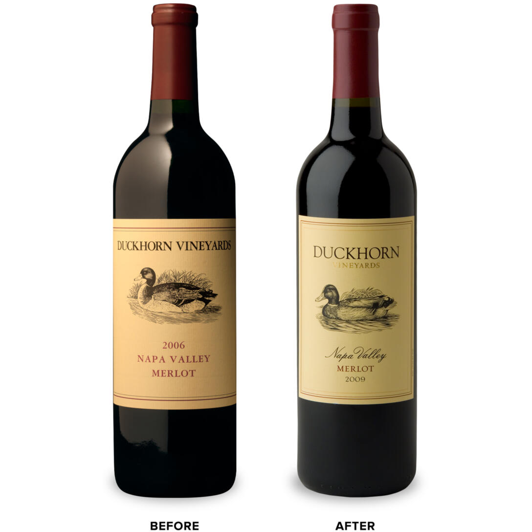 Duckhorn Wine Before and After Design